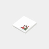 Kerst Shih Tzu Hond Post-it® Notes (Schuin)