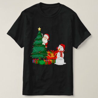 Kerst Shirt Vrolijk en helder kerstlicht
