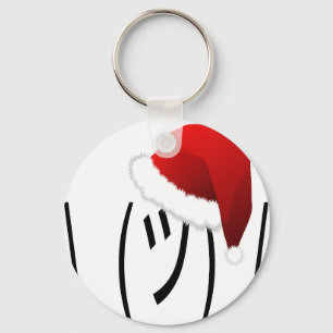 kerst shrug emoji sleutelhanger