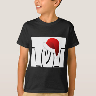 kerst shrug emoji t-shirt