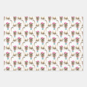 Kerst Siamese Cat Wrapping Inpakpapier Vel (Voorkant)