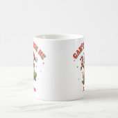 Kerst Skateboarden Gingerbread Man Koffiemok (Center)