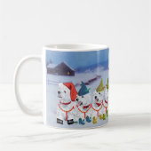 Kerst slee koffiemok (Links)