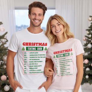 Kerst Sms Code T-shirt