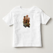 Kerst Sneeuw Fun Peuter's T-shirt (Voorkant)
