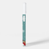 Kerst sneeuwman iPhone 14 hoesjes (Achterkant / Rechts)