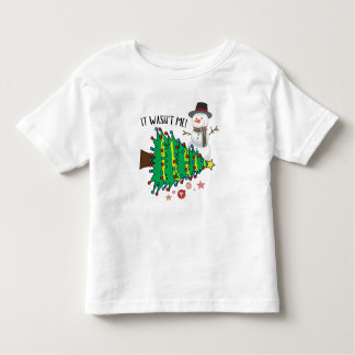 Kerst Sneeuwmannen Grappig Kinder Shirts