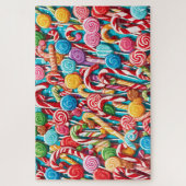 Kerst snoep Galore puzzel Legpuzzel (Verticaal)