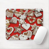 Kerst Snoep Kunst Muismat (Met muis)