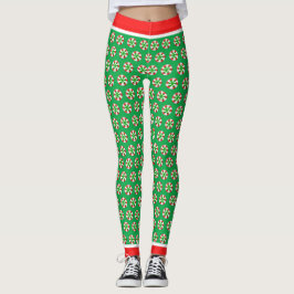 kerst-Snoep Leggings