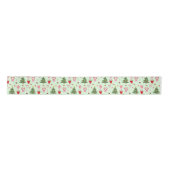Kerst Snoep Trees Pattern Lint (Voorkant)