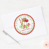 Kerst Snoep Vakantie Stickers (Envelop)