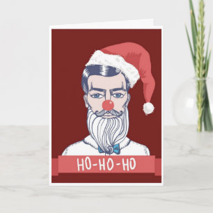 Kerst - Social Media Politie Santa Feestdagen Kaart