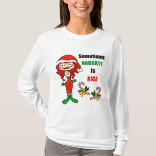 Kerst Soms is stout mooi - Auburn rood T-shirt
