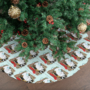 Kerst Speelgoed Box Cat Kerstboom Rok