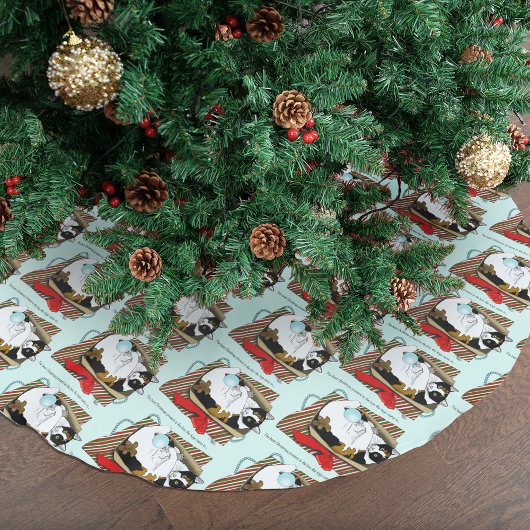 Kerst Speelgoed Box Cat Kerstboom Rok