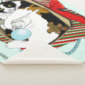 Kerst Speelgoed Box Cat Sherpa Deken (3/4)