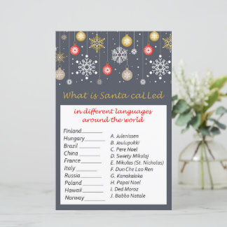 Kerst speelgoed kerst rond de wereld spel