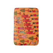 Kerst Speelgoed  Kinderen Spelen Badmat (Voorkant Verticaal)