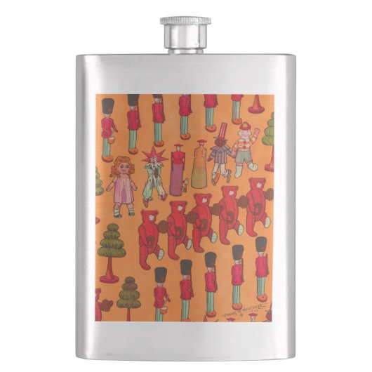 Kerst Speelgoed  Kinderen Spelen Flacon (Voorkant)