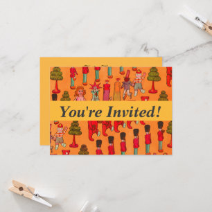 Kerst Speelgoed Kinderen Spelen Kaart