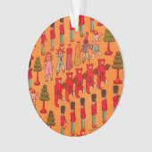 Kerst Speelgoed  Kinderen Spelen Ornament (voorkant)