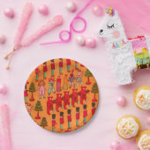 Kerst Speelgoed Kinderen Spelen Papieren Bordje (Feest)