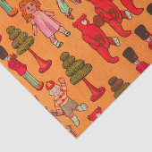 Kerst Speelgoed Kinderen Spelen Tissuepapier (Detail)