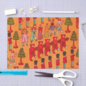 Kerst Speelgoed Kinderen Spelen Tissuepapier (Craft)