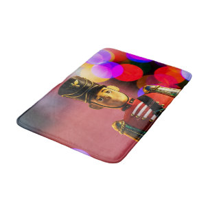 Kerst speelgoed soldaat beeldje SlipperyJoe gay pr Badmat