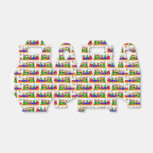 Kerst Speelgoed Trein Bedankdoosjes (Uitgevouwen)