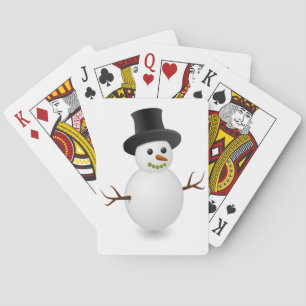 Kerst speelkaartspel pokerkaarten
