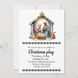 Kerst speelt uitnodiging