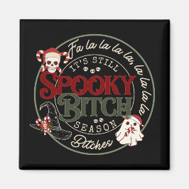Kerst Spooky B Season Magnet Magneet