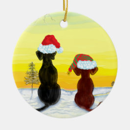 kerst springador keramisch ornament