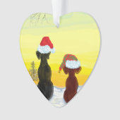 kerst springador ornament (voorkant)
