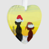 kerst springador ornament (voorkant)
