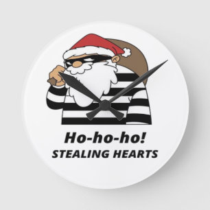 Kerst steelt hart ronde klok