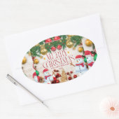 Kerst sticker (Envelop)