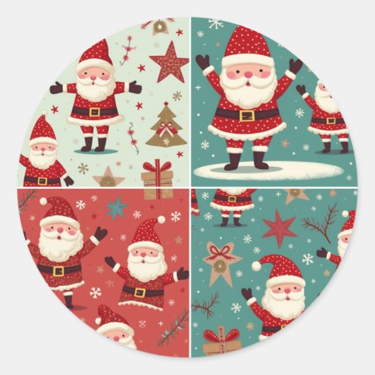 Kerst sticker (Voorkant)
