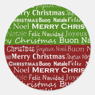 Kerst sticker