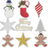 Kerst sticker (Voorkant)