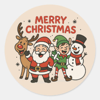 Kerst sticker
