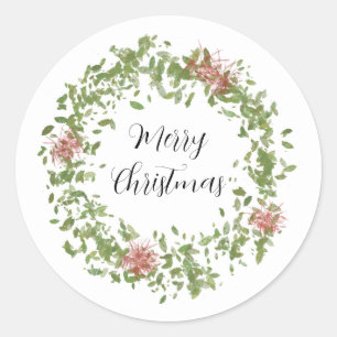 Kerst sticker Ontwerp 1