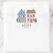 Kerst sticker voor Gift Wrapping (Tas)