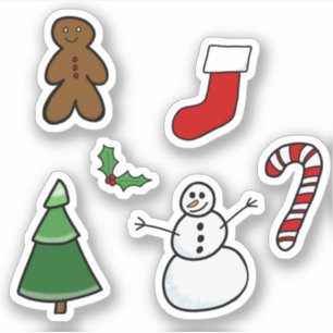 Kerst stickers