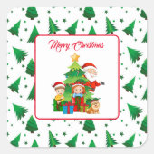 Kerst stickers (Voorkant)