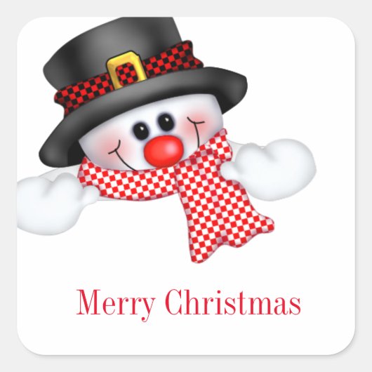 Kerst stickers (Voorkant)