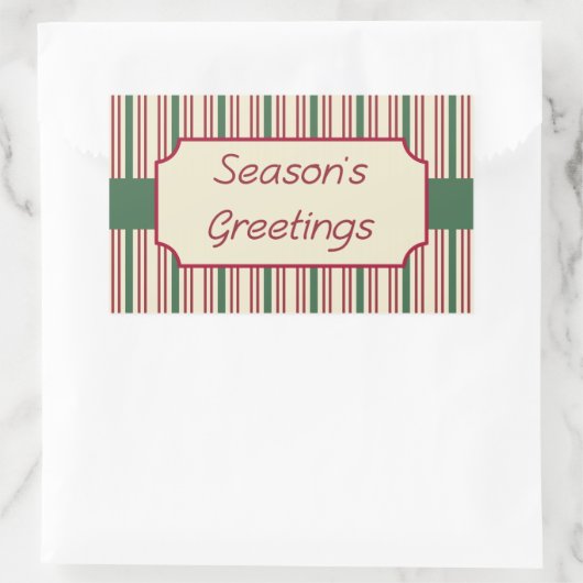 Kerst stickers (Tas)