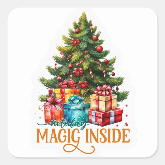 Kerst stickers (Voorkant)